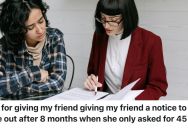 Kind Friend Takes In A Pal For 45 Days, But Then She Overstay Her Welcome By 7 Months With Excuse After Excuse