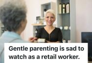 Mom Let’s Her 6-Year-Old Throw A Tantrum In The Store, But Then Blows Up At Cashier For Taking Matters Into Her Own Hands