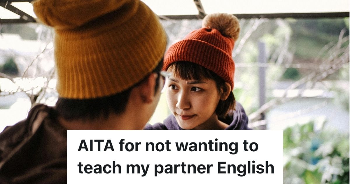 Canadian Immigrant Got Defensive When Her Partner Suggested She Be Their Free Tutor So They Wont Have To Pay For One Anymore A woman looking concerned at a man