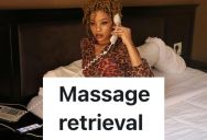 Hotel Clerk Didn’t Understand When A Guest Complained She Didn’t Get The Massage She Ordered, But Then Then She Realized The Word Was “Message”