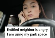 Woman Had Already Asked Her Entitled Neighbor Not To Park In Front Of Her House, But Since He Insisted On Blocking Her Car, She Gave Him An Unexpected Warning