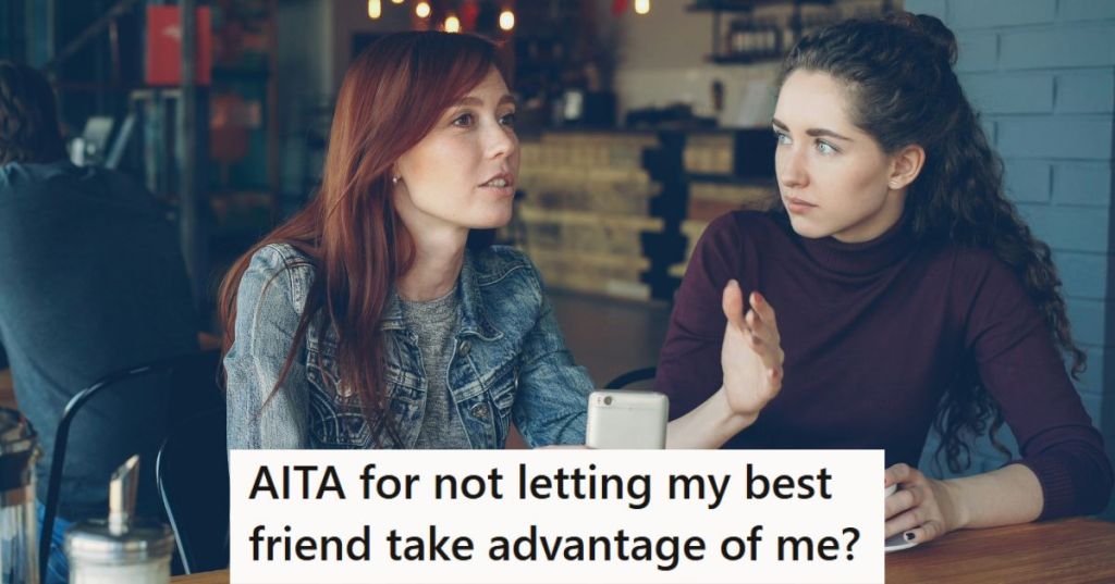 Two women arguing