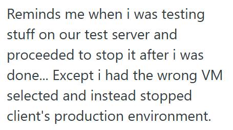 Wrong Network 1 Apprentice Tried Setting Up A Demo Server Rack, But After Accidentally Pushing A Backup Image To The CEO’s Parents’ Live Clinic Network, They Took Down The Entire System And Forced The Company To Change Its Access Policies