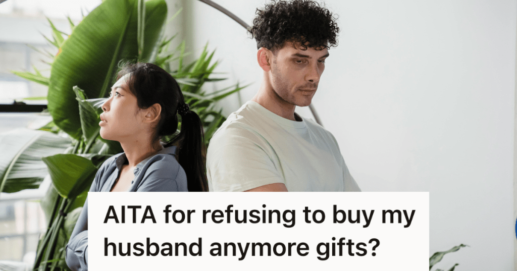 angry couple standing back to back