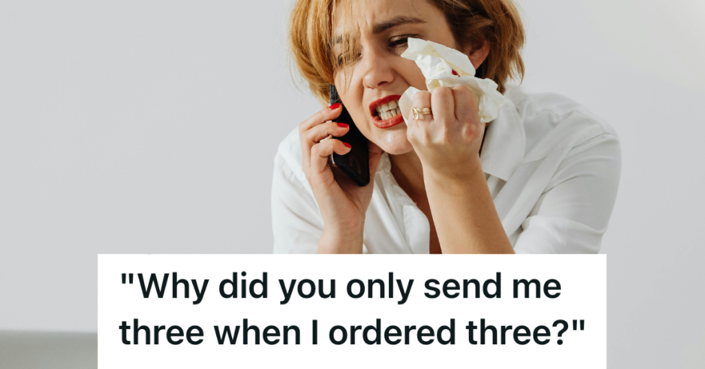 angry woman on the phone