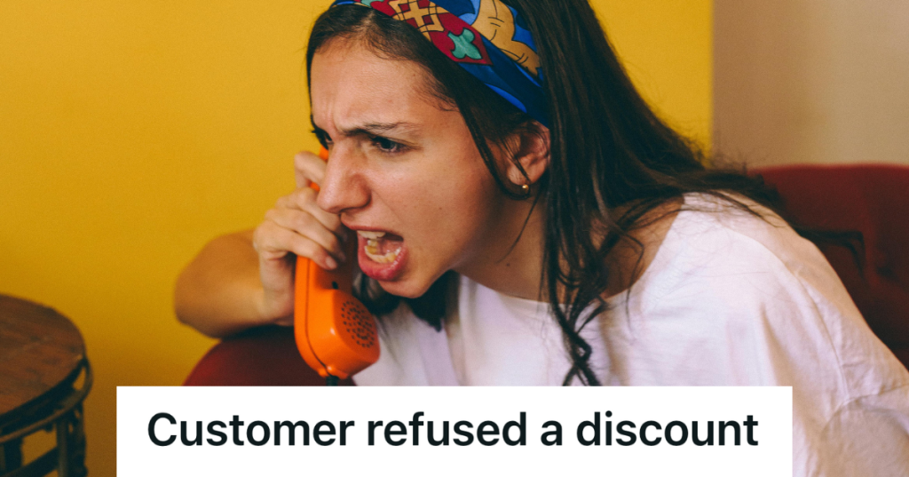 angry woman screaming on the phone