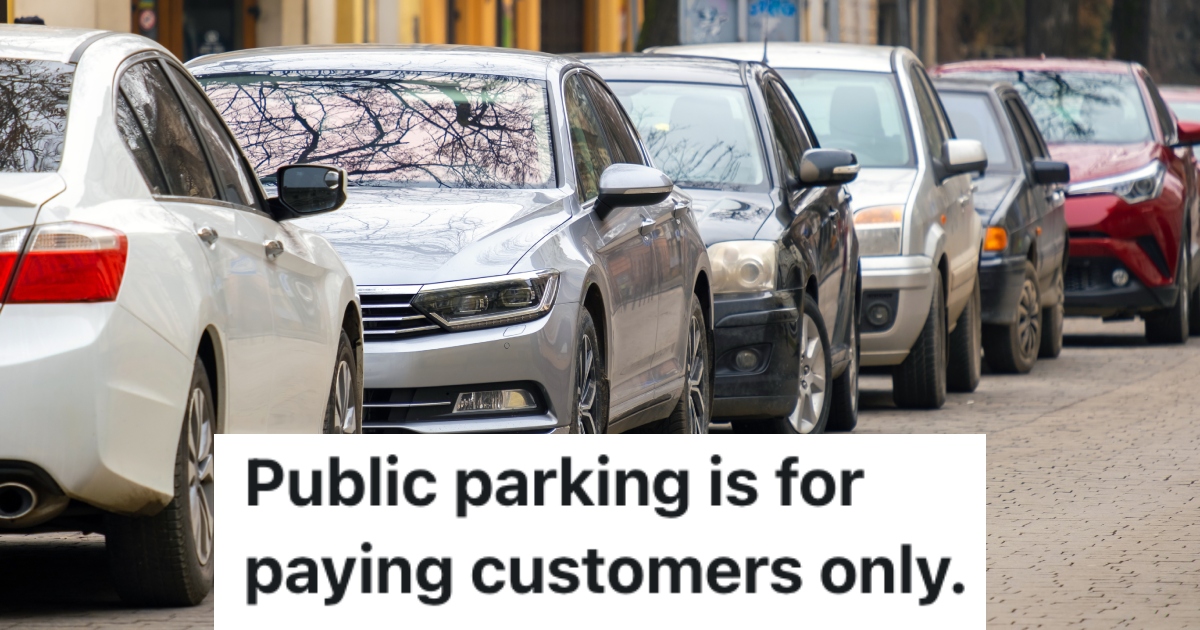 A Driver Parked In A Spot On A Public Street, But Another Person Demanded They Move Their Car Because It Was For Hotel Guests Only cars parked on a street