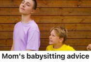 Brother Was Babysitting His Annoying Sibling, So He Followed His Mom’s Advice And Ignored Him Completely