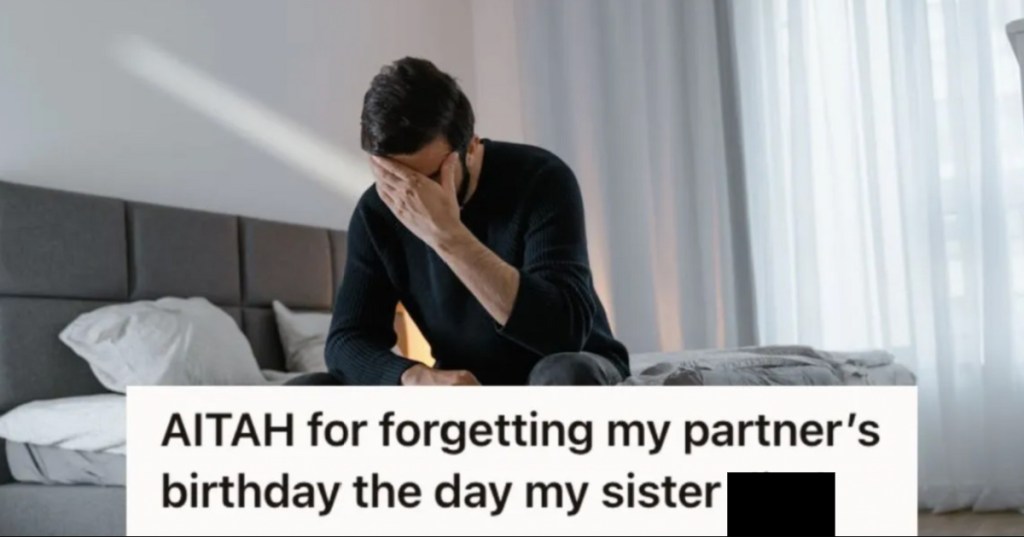 Man silently crying while covering his face