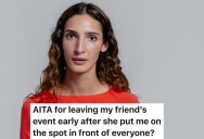 Guest Attended What She Thought Was A Casual Hangout, But She Left Early After Being Pressured To Share Something “Impressive” In Front Of Strangers