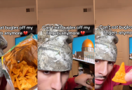 Bugles Fan Was Upset To Learn That The Snack Doesn’t Fit On His Fingers Like They Did When He Was A Kid