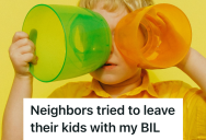 Homeowners Were Blindsided When Neighbors Tried To Dump Their Kids On Them For A Night Out, So They Threatened To Call The Police To Make Them Back Down