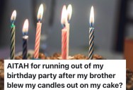 An 18-Year-Old Tried To Enjoy Her Birthday Party, But Her 10-Year-Old Brother Acted Horribly And Faced No Real Consequences