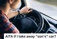 Son Stops Taking Meds And Turns The Car Into A Money Pit, So Parents Consider Taking Back The Keys