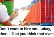 A Contractor’s Boss Gave Him A Hard Time About Hiring Him Full-Time, So He Took Time Off To Show How Much They’d Miss Him