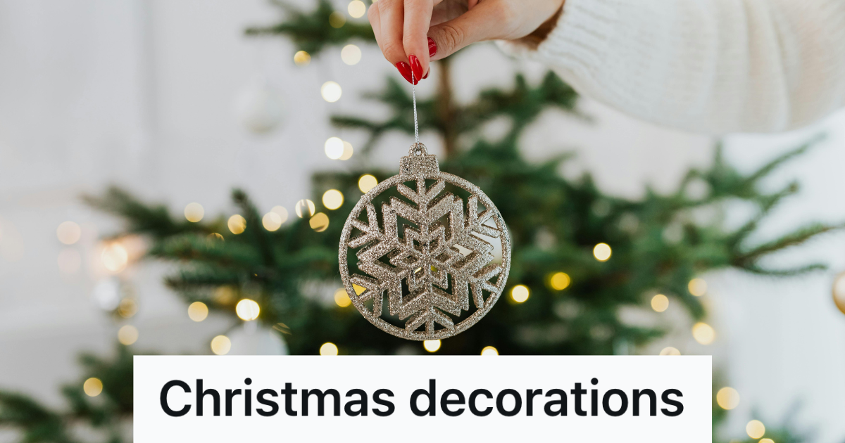 christmas tree ornaments