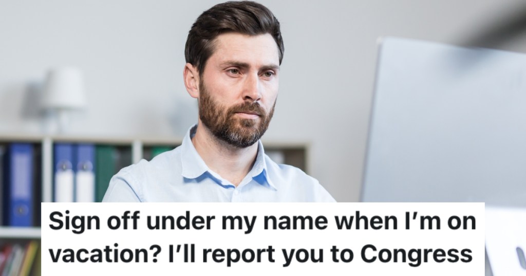 man sitting at a desk