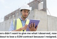 General Contractor Employee Wasn’t Given The Raise He Was Promised, So He Went Out And Found A New Job That Pays Him Double What He Was Making
