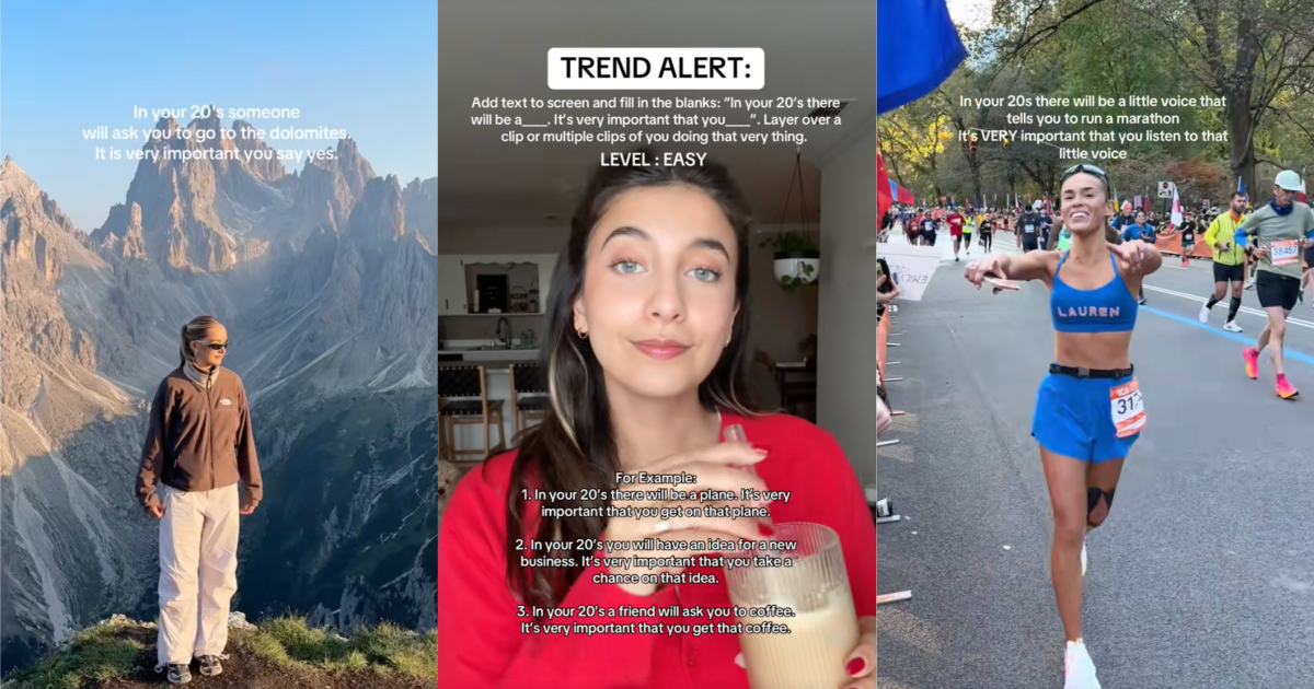 The Its Very Important Trend On TikTok Reminds People To Always Follow Their Hearts women talking on tiktok