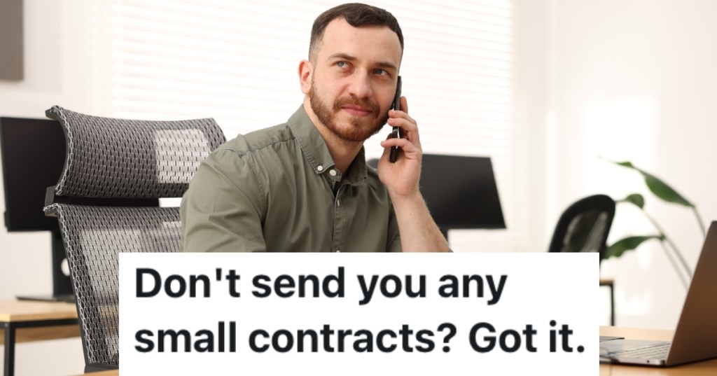 man talking on a phone