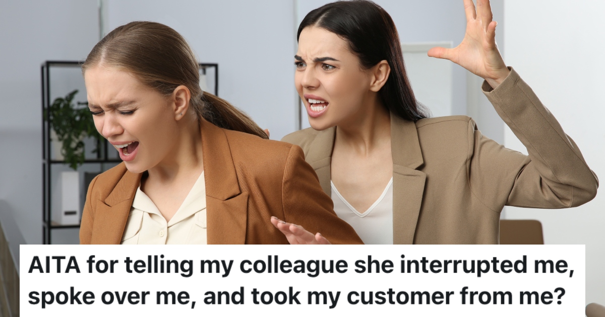 two women having an argument