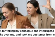 Young Coworker Stole A Customer From An Older Employee, So They Told Her They Didn’t Appreciate It And It Made Her Cry