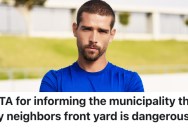 Homeowner Almost Got Hurt In A Neighbor’s Dangerous Front Yard, So He Reported It To The City And He Got Fined