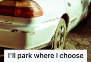 HOA Chairman’s Wife Tried To Claim Every Parking Spot As Hers, So A Beaten-Up Car Delivered A Perfectly Measured Payback