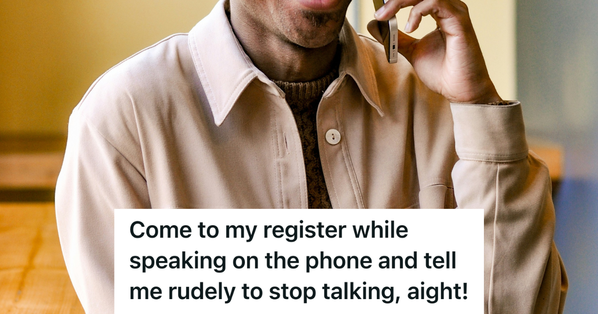 closeup of man talking on his iphone