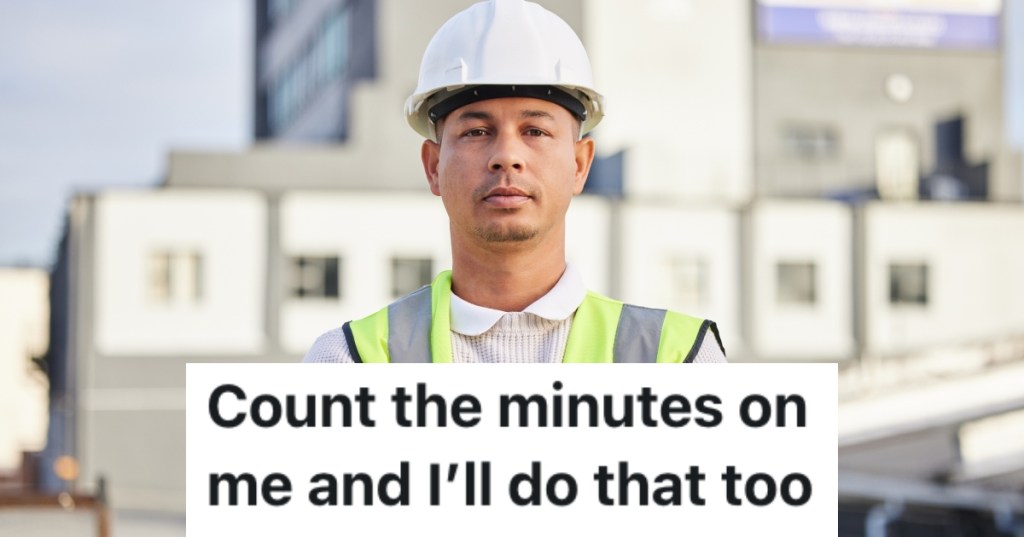 man wearing a hard hat