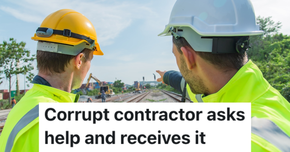 A Construction Foreman Was Hassled By A Contractor Who Wanted To Involve Him In A Corrupt Scheme, So He Gave Him A Lesson That He Wouldnt Forget two men near railroad tracks