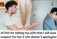A Father Watched His Wife Snap At Their Son During A Homework Meltdown, So He Told Her He’d Lose Respect If She Didn’t Apologize