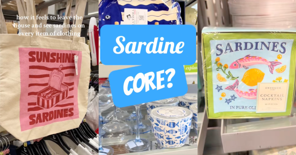 products with sardine designs