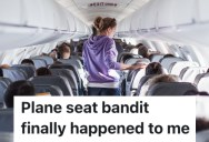 Plane Passenger Discovered A Woman And Her Son Had Taken Her Seats, So She Made A Hilariously Dark Comment To Get Them To Move