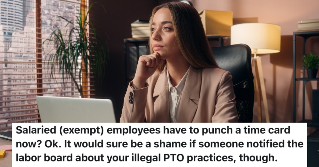 woman working at a desk