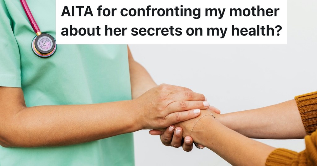 doctor holding patient's hand