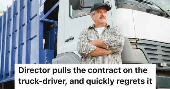 man in front of a truck