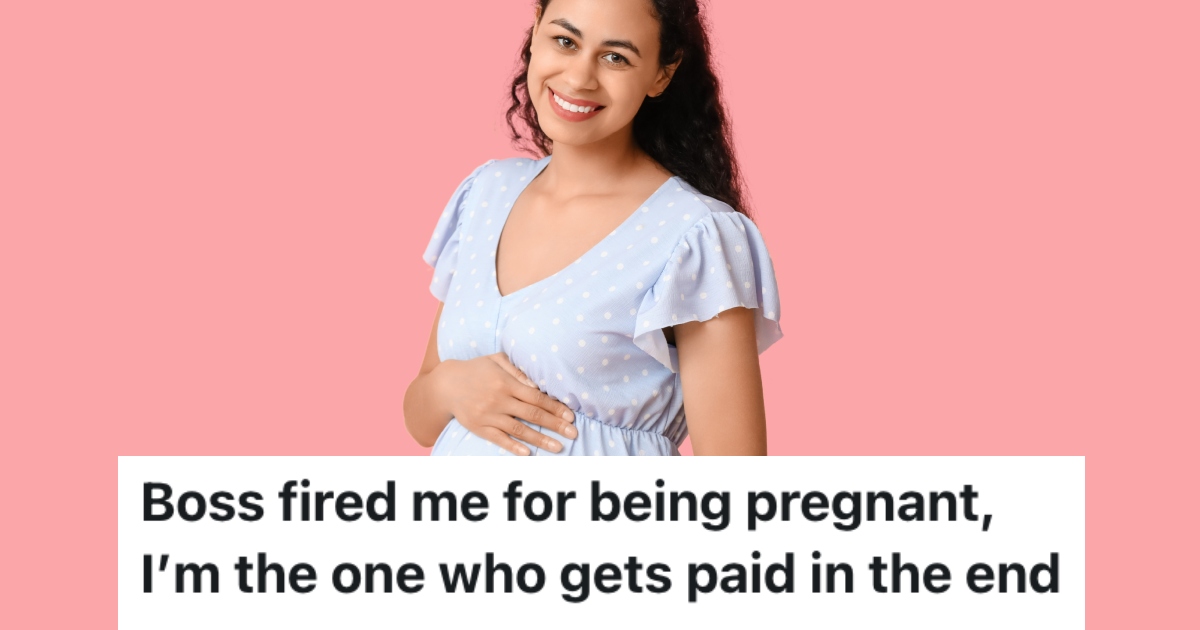 pregnant woman wearing a dress