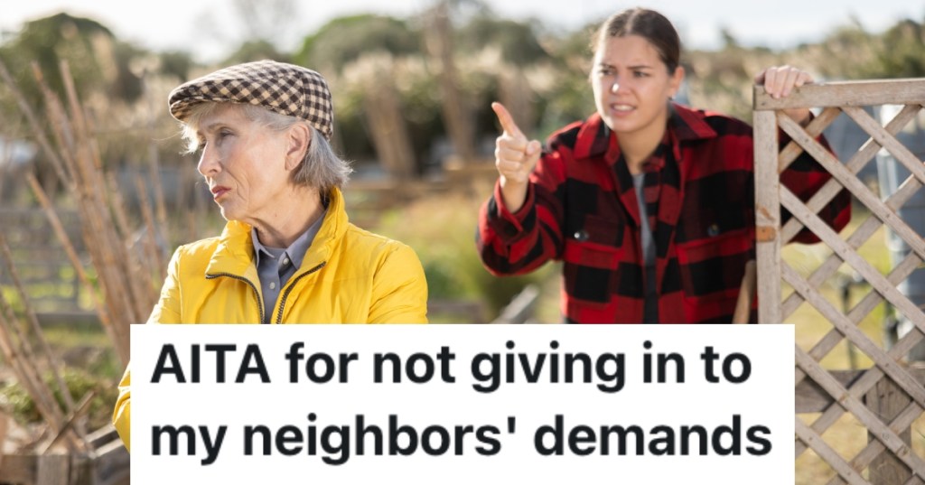 two women having an argument