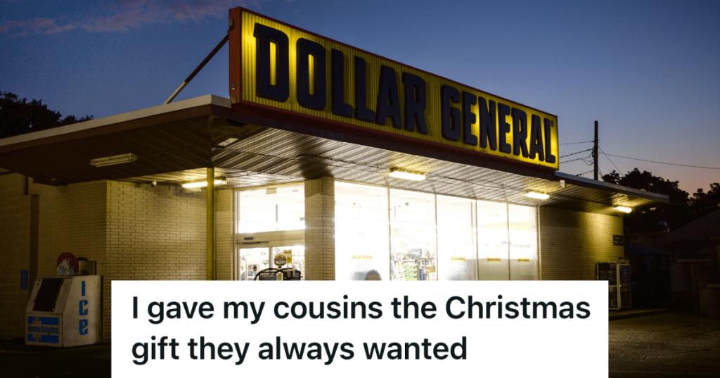 exterior of a dollar general