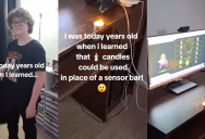 A Gamer Figured Out That People Can Use Candles To Replicate The Nintendo Wii Sensor Bar