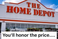 A Home Depot Customer Was Told The Store Wouldn’t Price Match Items He Saw On Their Website, So He Used A Computer At The Contractor Desk To Buy The Items Instead