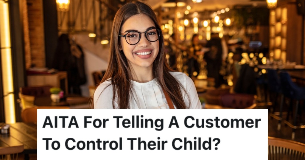 host in a restaurant