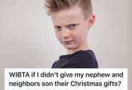 Teen Watched Her Nephew’s Disrespect Get Out Of Control, So She Questioned Whether He Deserved Any Of Her Christmas Gifts