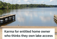 Homeowner Kept Violating HOA Rules By Blocking A Community Boat Ramp, But A Tow Attempt Sent His Truck Rolling Straight Into The Lake