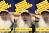 Home Depot Customer Wasn’t Happy After A Cashier Rounded His Total Down By A Penny And Shortchanged Him