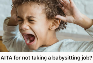 Babysitter Declined To Watch A Chaotic Child Again, So The Entitled Mother Accused Him Of Being Ungrateful