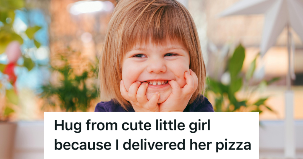 little girl with a big smile