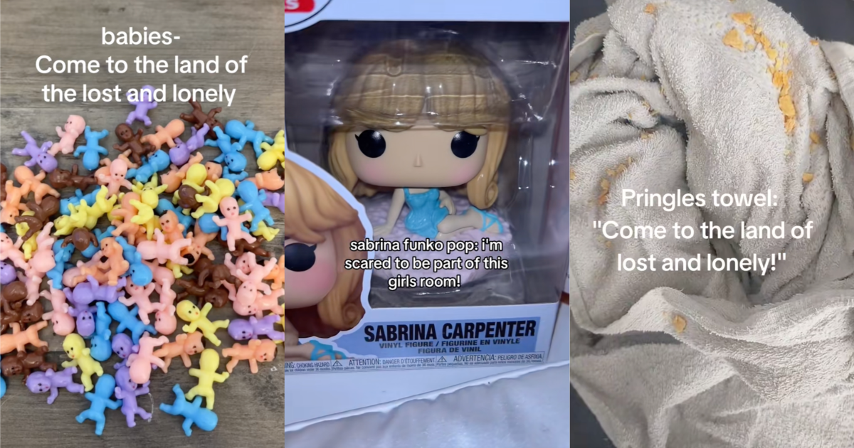 The Scared To Join This Room Fad Is A Hit On TikTok Where People Post Strange Things From Their Bedrooms people showing off items in their bedrooms