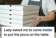 Rude Customer Demands A Delivery Driver Bring The Food Inside Himself, But His Effort Was Repaid With Criticism And Zero Tip